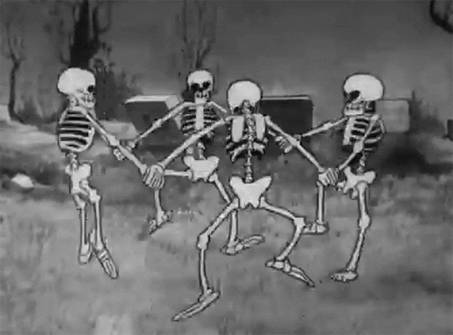 Image result for skeleton gif