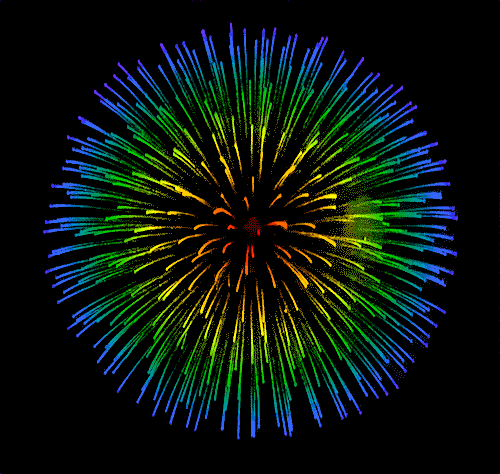 Image result for animated gif fireworks