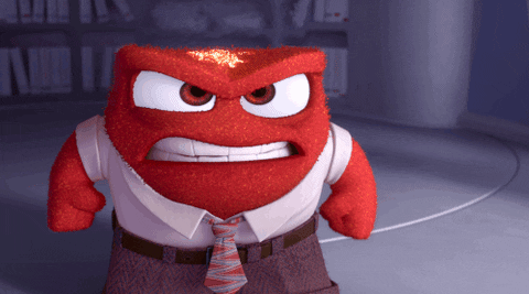 Anger from inside-out movie