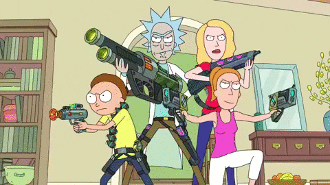 pull rick et morty famille smith smith family