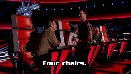 Adam Levine Television GIF by The Voice - Find & Share on GIPHY