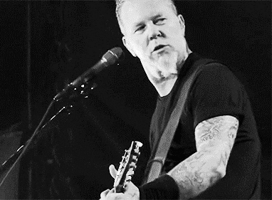 Metallica tocando una de sus canciones en un concierto.- Blog Hola Telcel