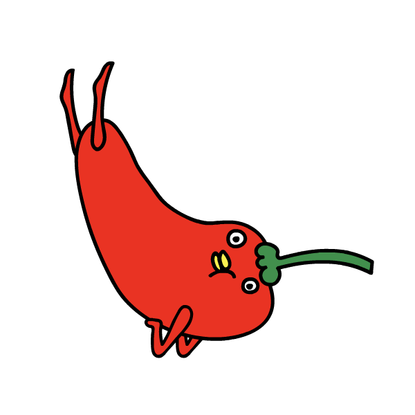 Red Pepper Exercise Sticker by curly_mads for iOS & Android GIPHY