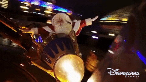 Santa Claus Dancing GIF by Disneyland Paris - Find & Share on GIPHY