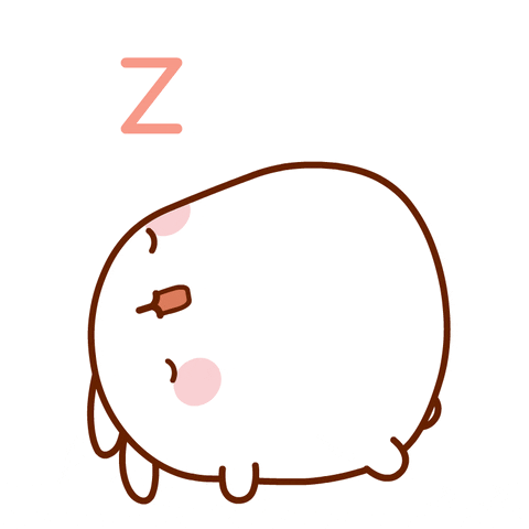 Sleep Love GIF by Molang - Find & Share on GIPHY