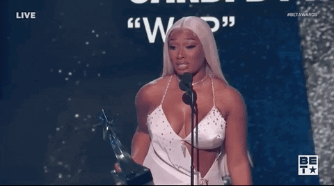 Megan Thee Stallion GIF by BET Awards