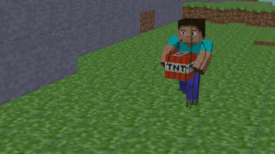 Minecraft Steve Eating Toko Pedt