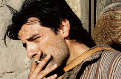 Oscar Isaac Smoking GIF