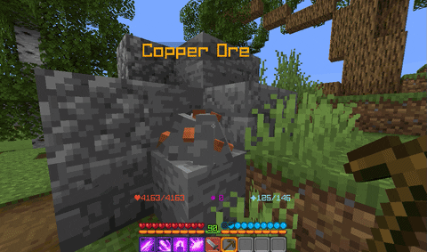 Gathering copper mine