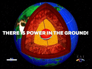 there is power in the ground gif