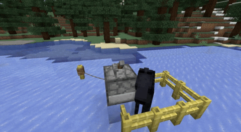 equip saddle with dispenser in Minecraft