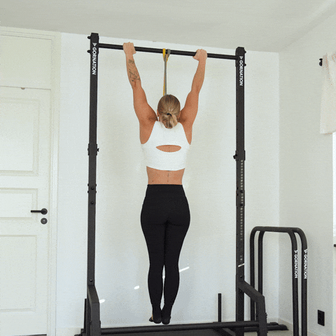 assisted pull ups exercise demonstration