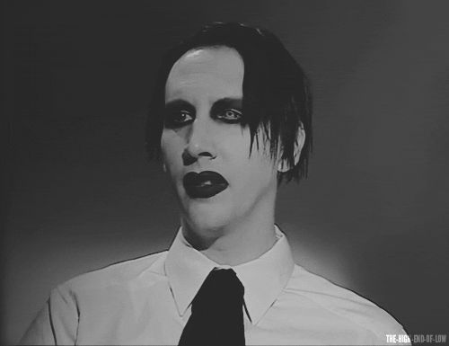Marilyn Manson Interview GIF - Find & Share on GIPHY