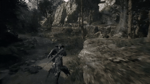 Phantom Blade Zero environment GIF