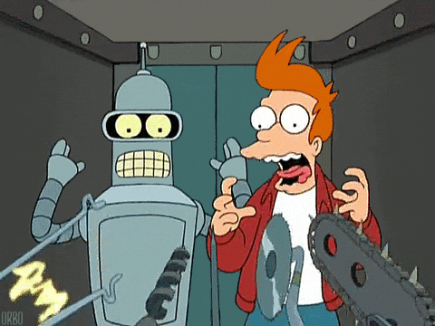 Image result for futurama suicide booth gif