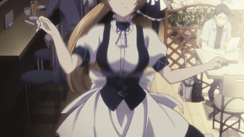 Cat Maid GIF Find Share On GIPHY