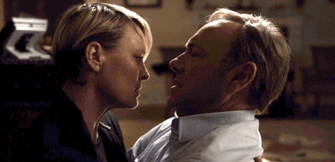 Resultado de imagem para House of Cards lágrimas gif tumblr