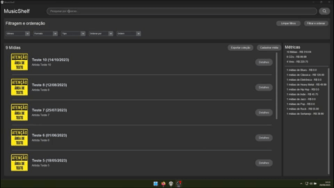 Animação do segundo projeto