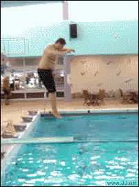 Diving Swimming GIF