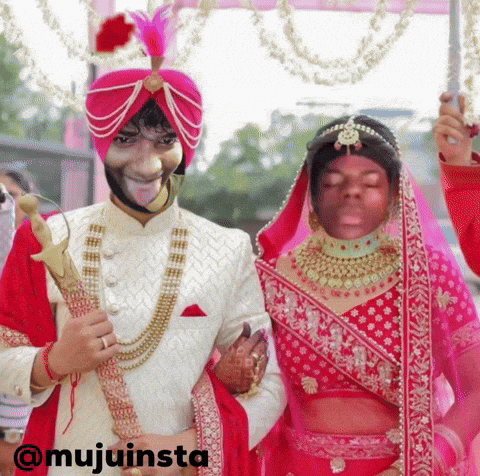 Wedding reaction GIF