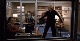 Image result for sue sylvester gif