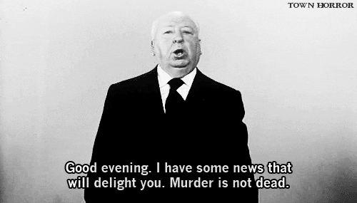 Alfred Hitchcock Horror Find And Share On Giphy