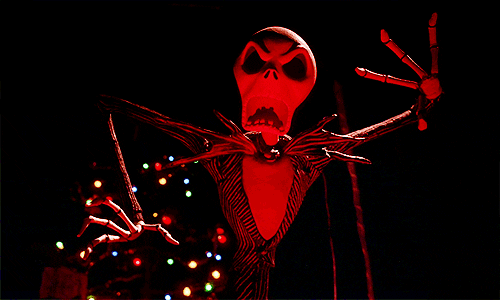 Red The Nightmare Before Christmas GIF