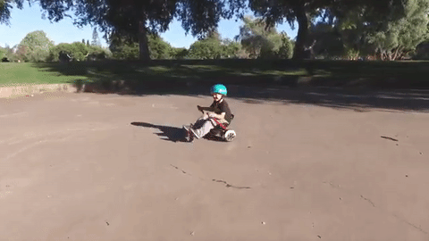 Hoverkart - Hoverboard go kart seat
