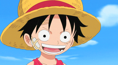 Tongs One Piece Luffy