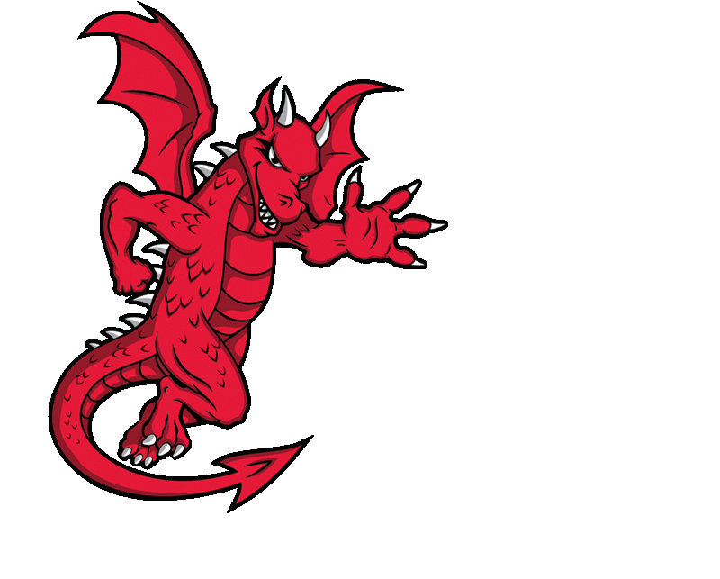 Blaze The Red Dragon Gif Sticker, Red Dragon Pride