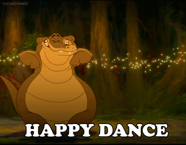 happy dance animated GIF 