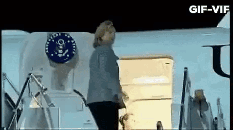 Trump And Hillery in funny gifs