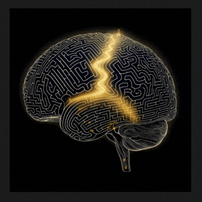 Brain maze solving itself