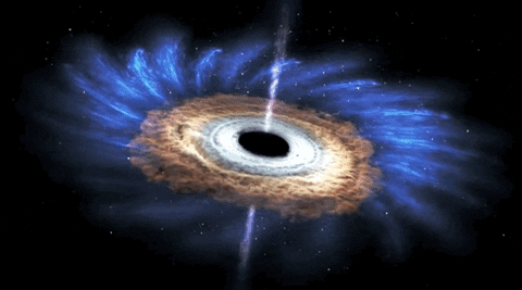 agujero negro devora una estrella NASA 