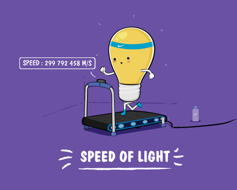 Light bulb exercising 
