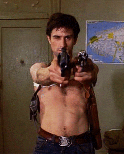 Robert De Niro Gun GIF