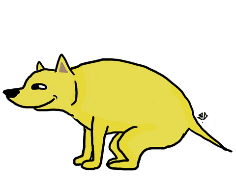 clipart dog pooping - photo #44