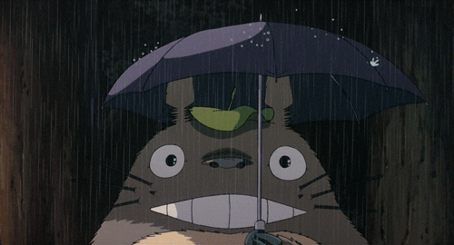Let It Rain! My Neighbor Totoro's Famous Umbrella Scene - MyAnimeList.net