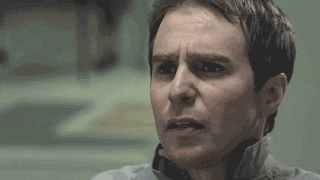 confused sam rockwell stressed