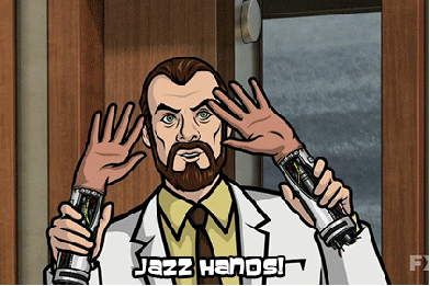 Krieger from Archer - Jazz Hands!