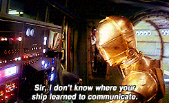 Image result for i don't know where your ship learned to communicate