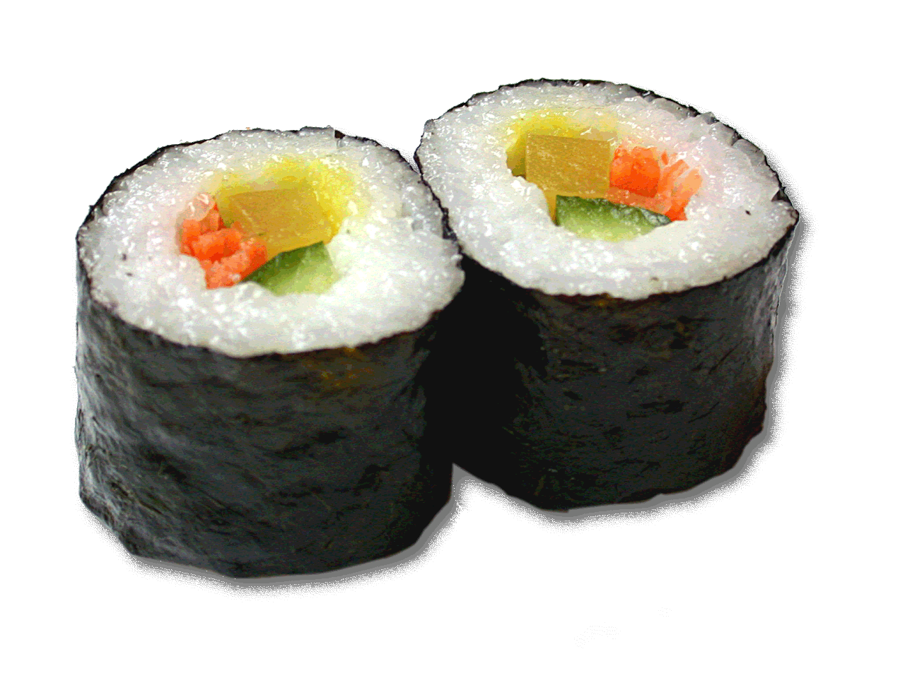 Shaking Sushi Rolls Sticker for iOS & Android | GIPHY