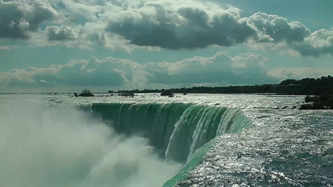 overview of Niagara Falls 