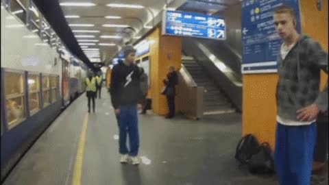 Bag is gone gif