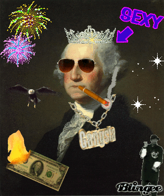 glitter president money america history