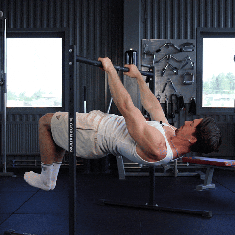 Halflay Front Lever demonstration