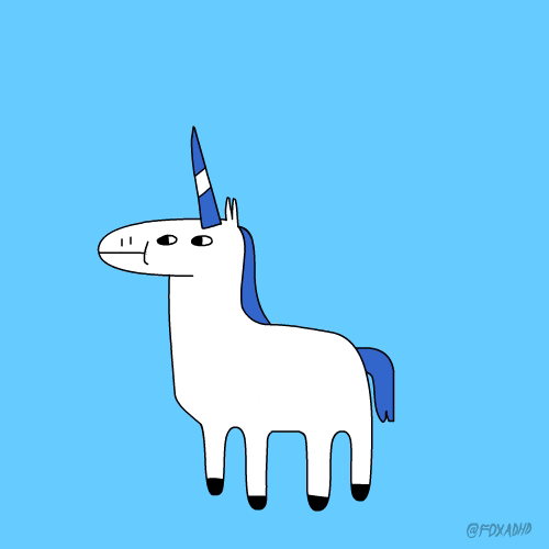 Artists On Tumblr Unicorn GIF by Animation Domination High-Def