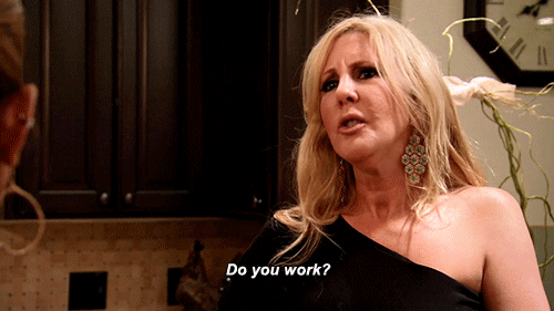RealityTVGIFs work tv real housewives reality tv