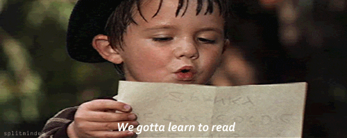 Image result for learn to read gif