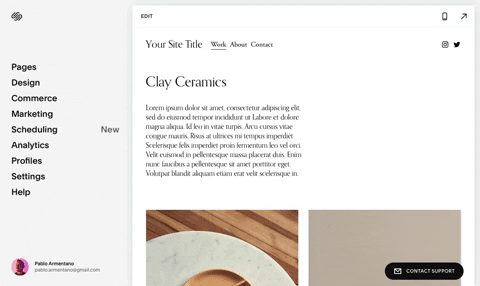 258. Squarespace - Adaptable Viewport Size